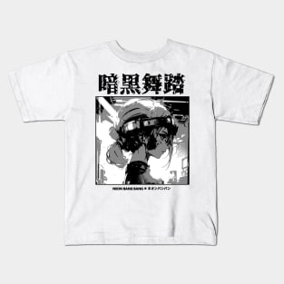 Cyberpunk Anime Girl Japanese Streetwear Kids T-Shirt